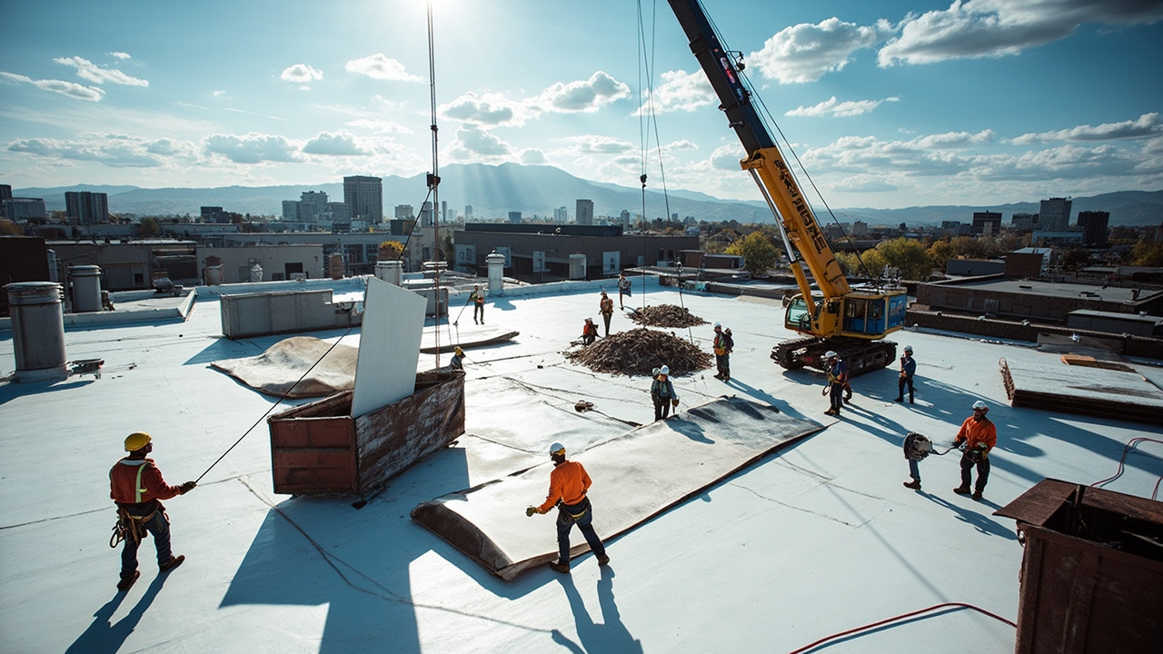 How Apex Roofing Denver Executes Industrial Roof Replacement Without Halting Your Operations