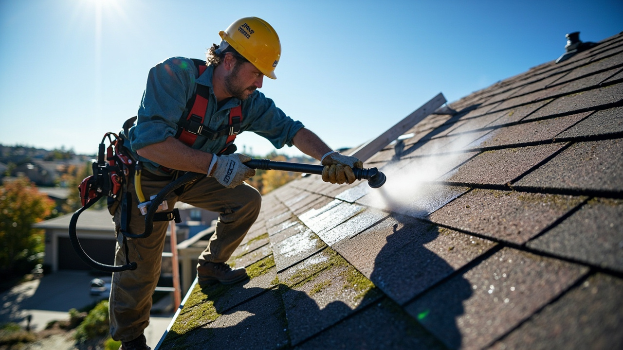 How Professional Roof Cleaning Extends Lifespan Without Causing Damage