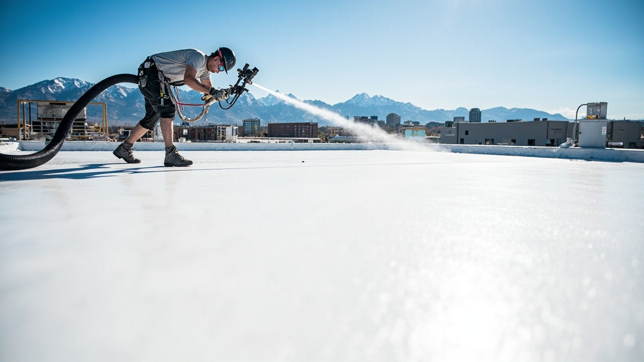 How We Install SPF Roofing for Maximum Performance