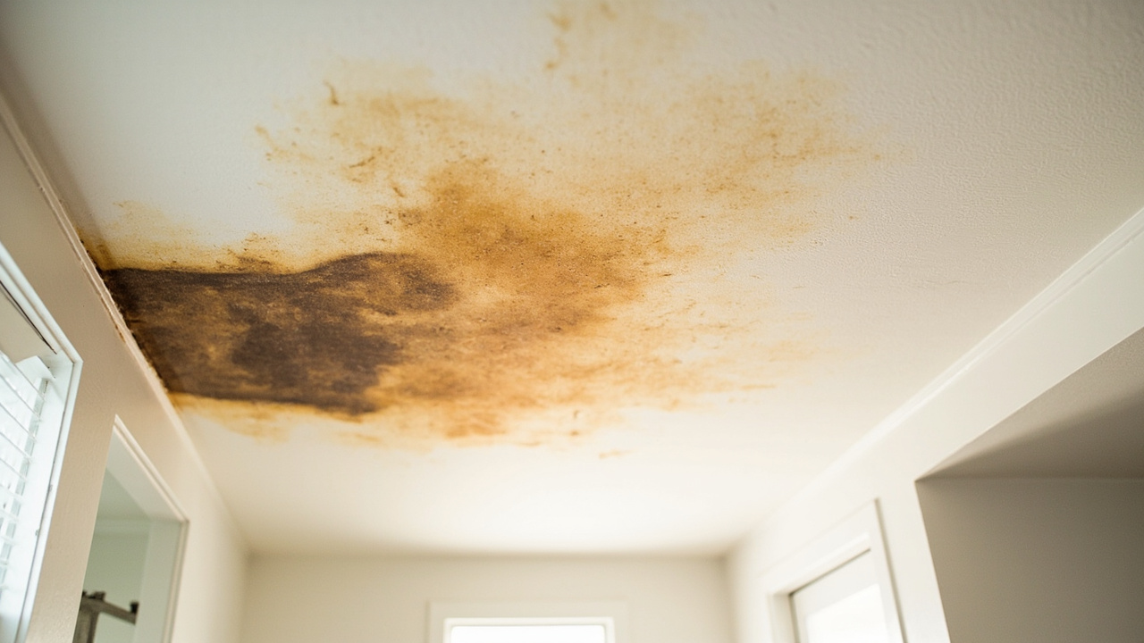 Why Denver Homes Get Ceiling Water Marks (And Why They Spread Fast)