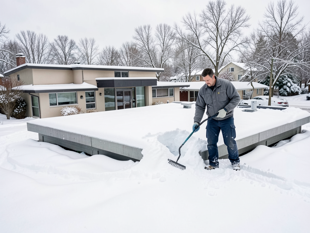 Keeping your mid century modern roof in harvey par