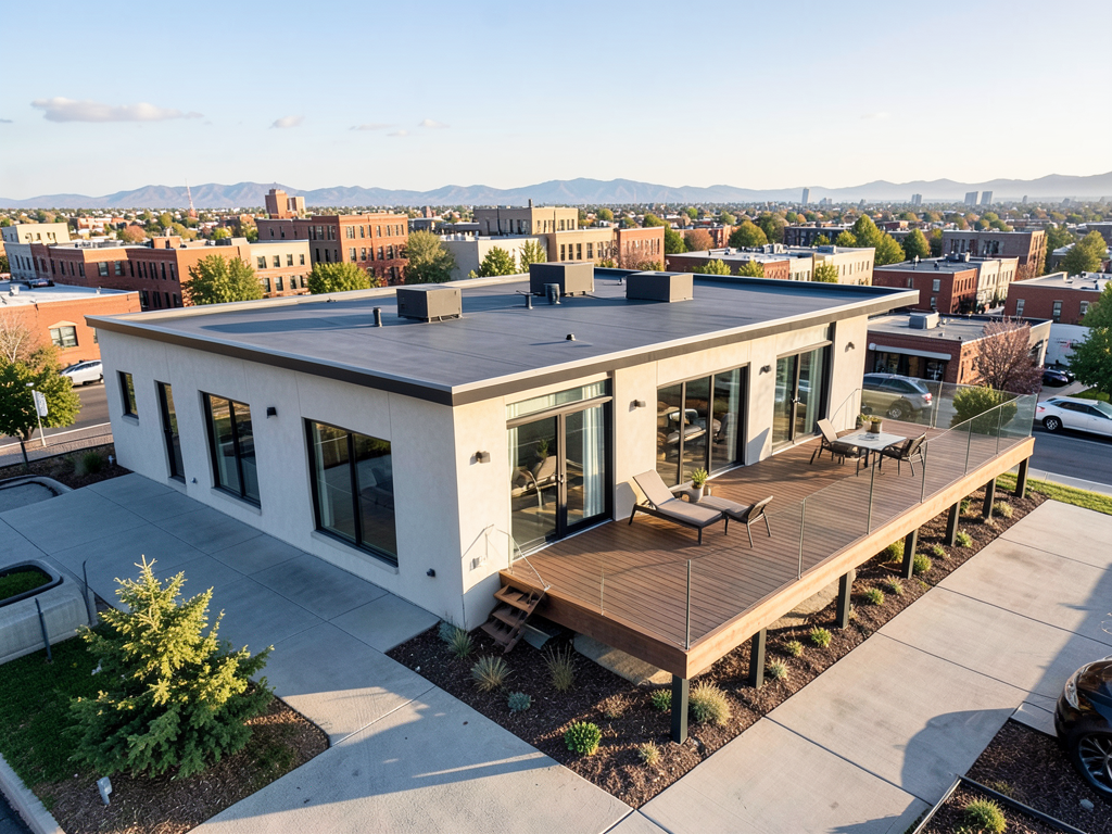 What to Look for When Buying a Home with a Flat Roof in RiNo or the Art District