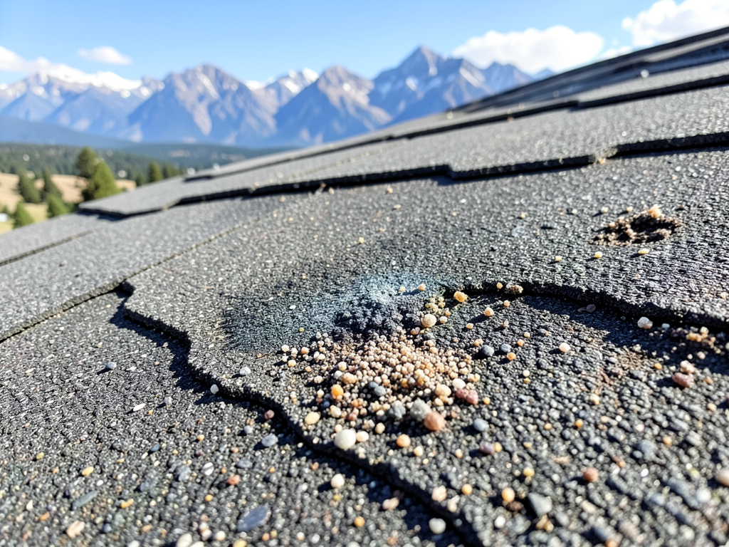 Why the intense colorado sun wears down shingles f