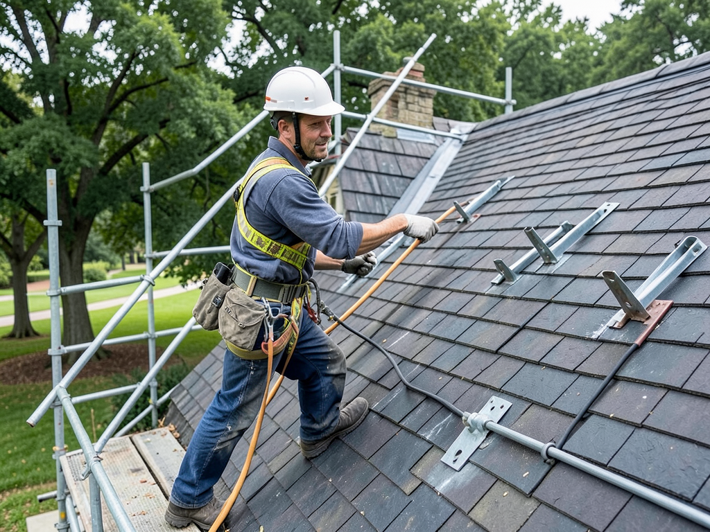 Why your steeper roof in congress park requires sp